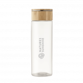 Sklenená fľaša s logom 500 ml Sklenená fľaša s logom 500 ml